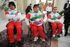 مراسم تجلیل از قهرمانان و مدال آوران رقابتهای پارالمپیک با حضور رییس مجلس شورای اسلامی